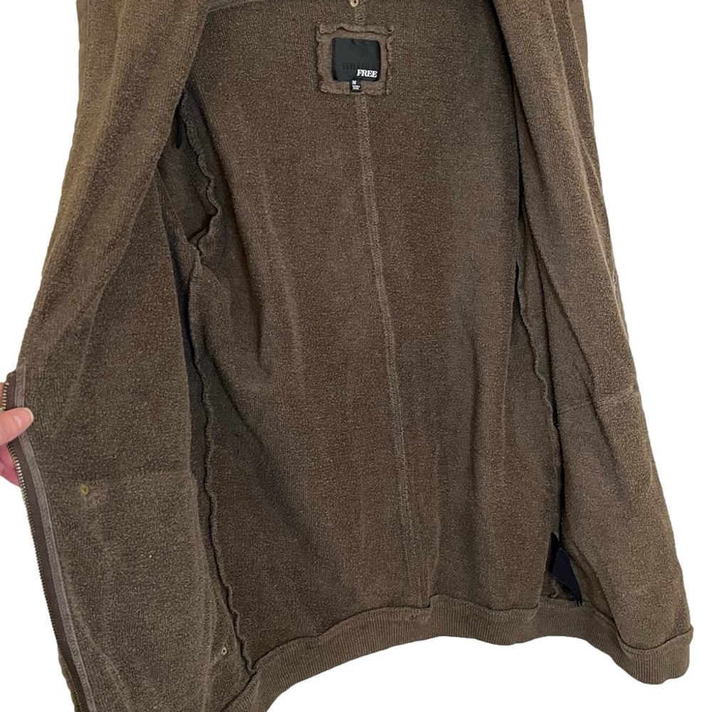 Aritzia Brown Hooded Cardigan - Picture 10 of 11